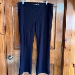 Betabrand Classic Blue Dress Pant Yoga Pants with Back Pockets Size XXL